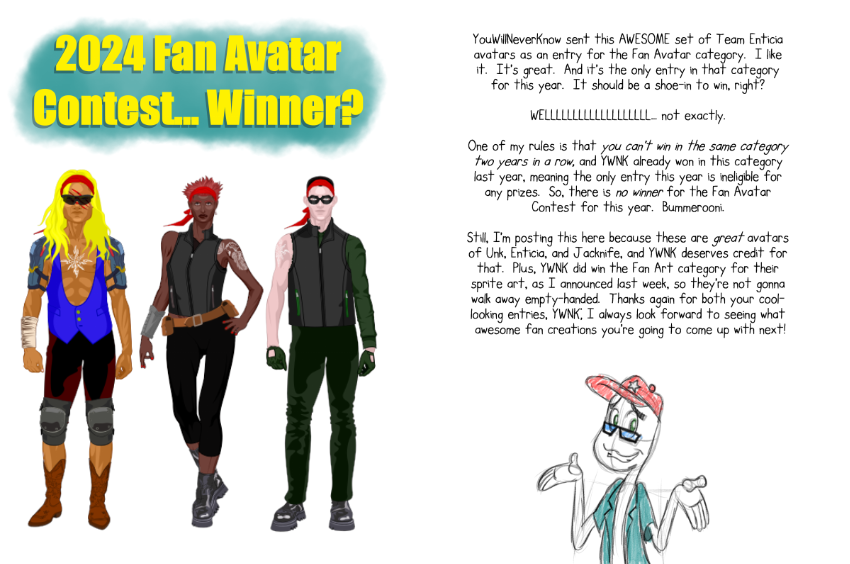 2024 Fan Avatar Contest Results
