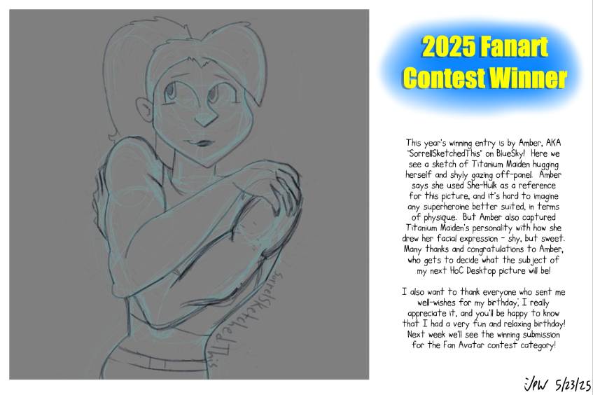 2025 Fan Art Contest Winner