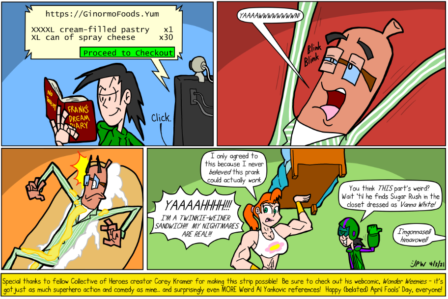 April Fools 2021 - Wonder Weenies