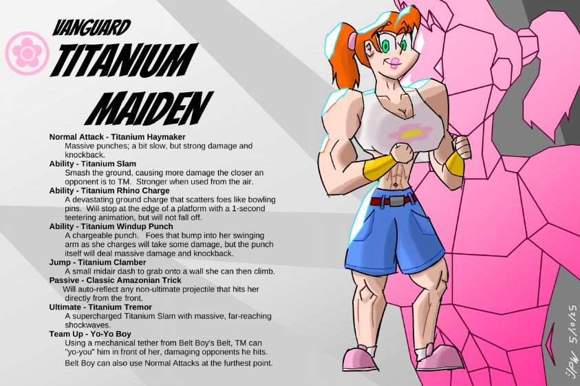 C.R.A.S.H. Rivals - Titanium Maiden