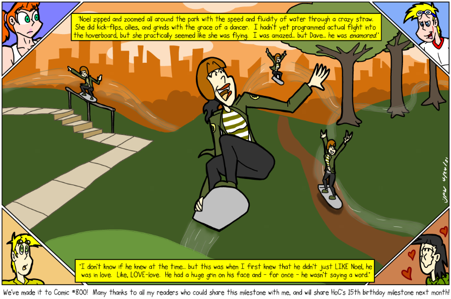 Comic Number 800