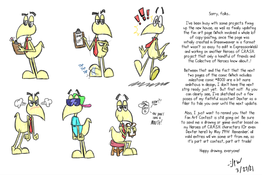 Dexter Poses Filler