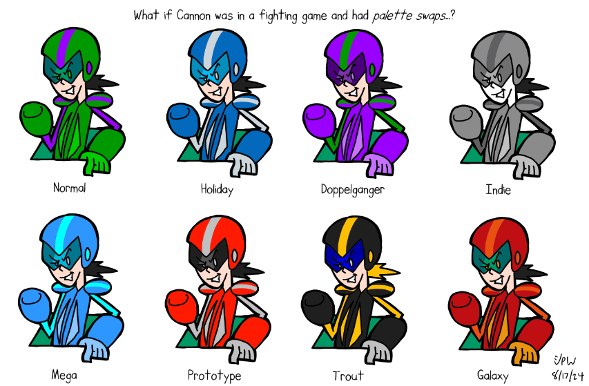 Palette Swap Filler - Cannon