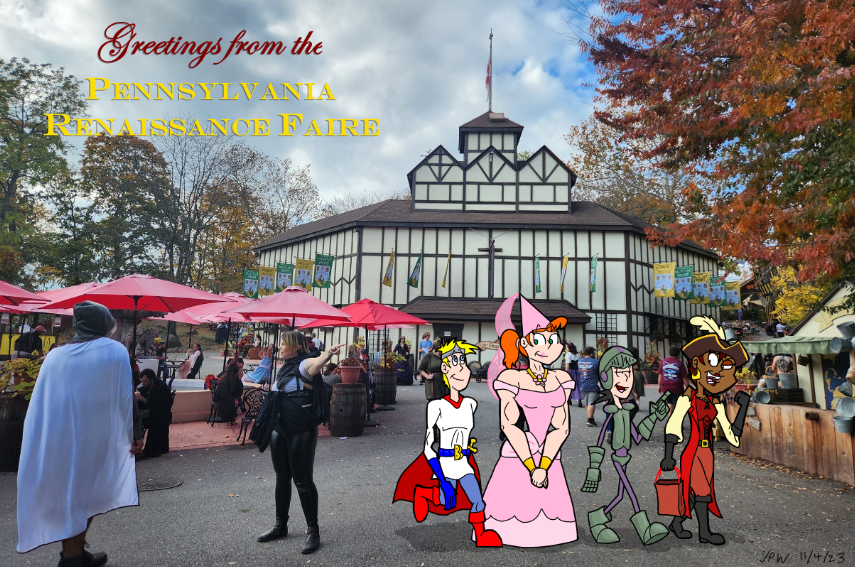 Ren Faire Postcard Filler 2023